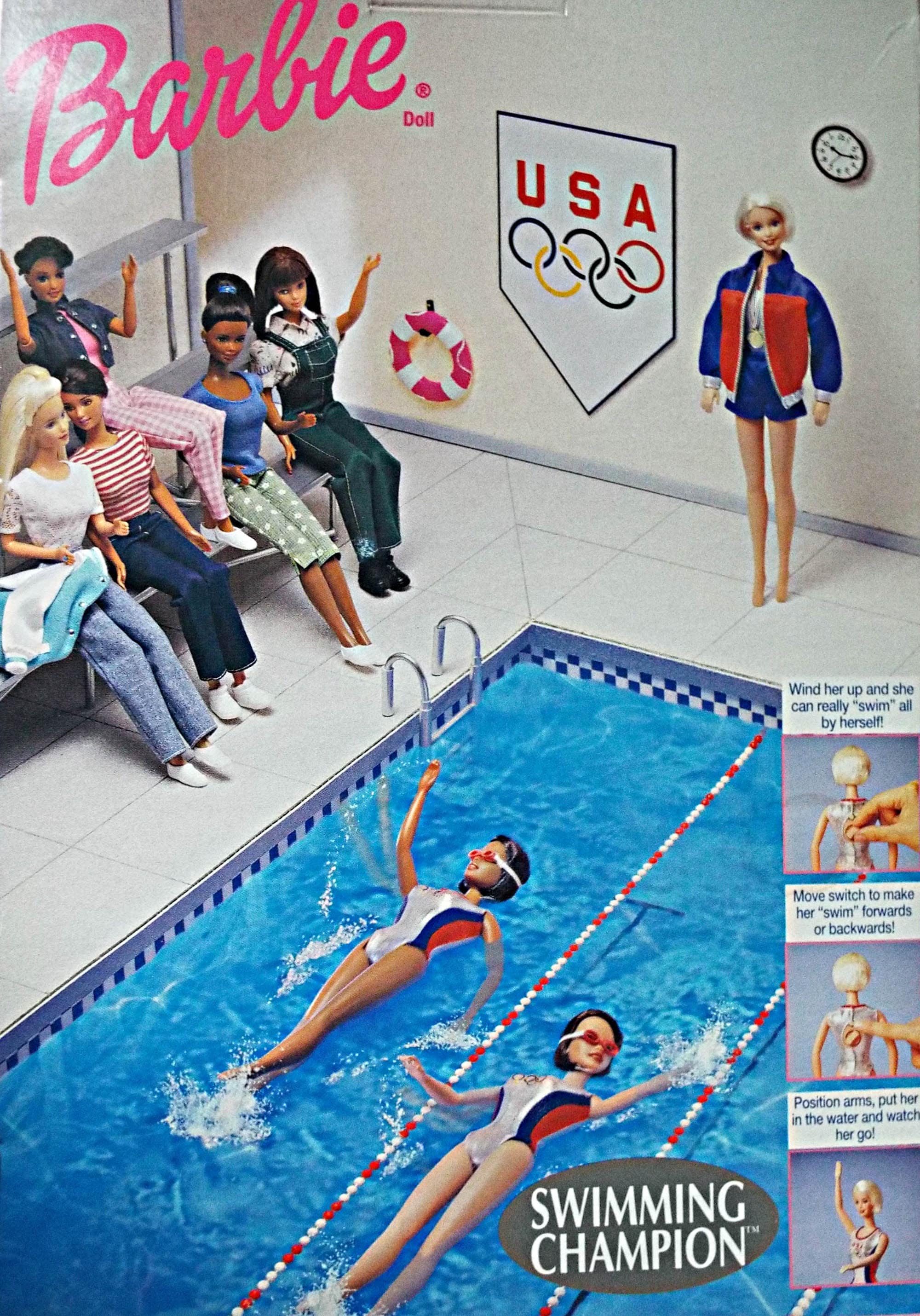 Swimming Champion Barbie, Vintage Barbie Doll - Etsy