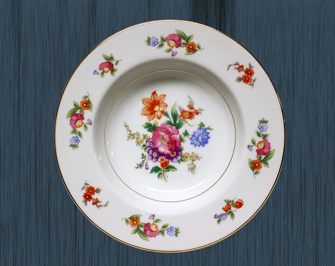 Vintage Noritake Soup Bowls Midcentury China Bowls Noritake Etsy