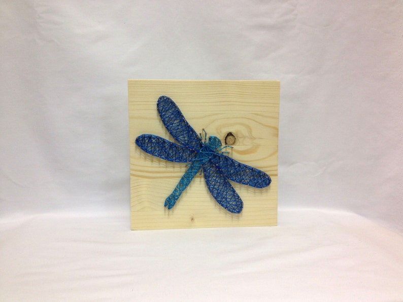 DIY String Art Pattern Dragonfly Pattern and Instructions | Etsy