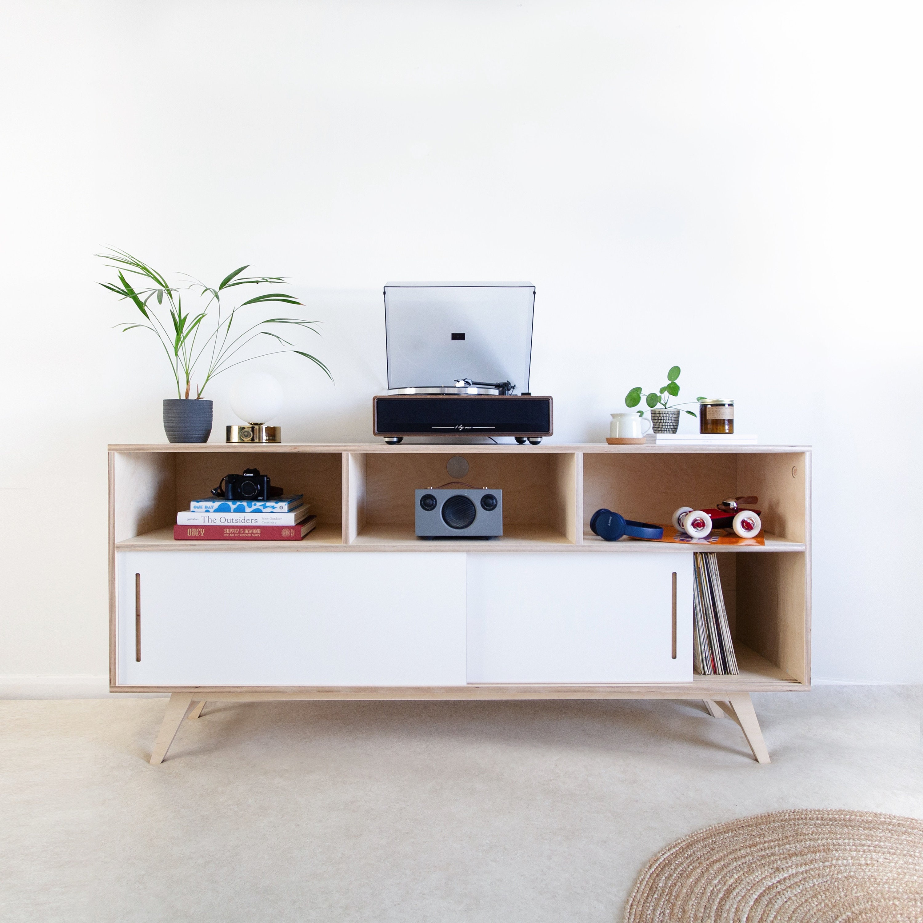 Plywood Record Bespoke Plywood Furniture Scandi Etsy UK