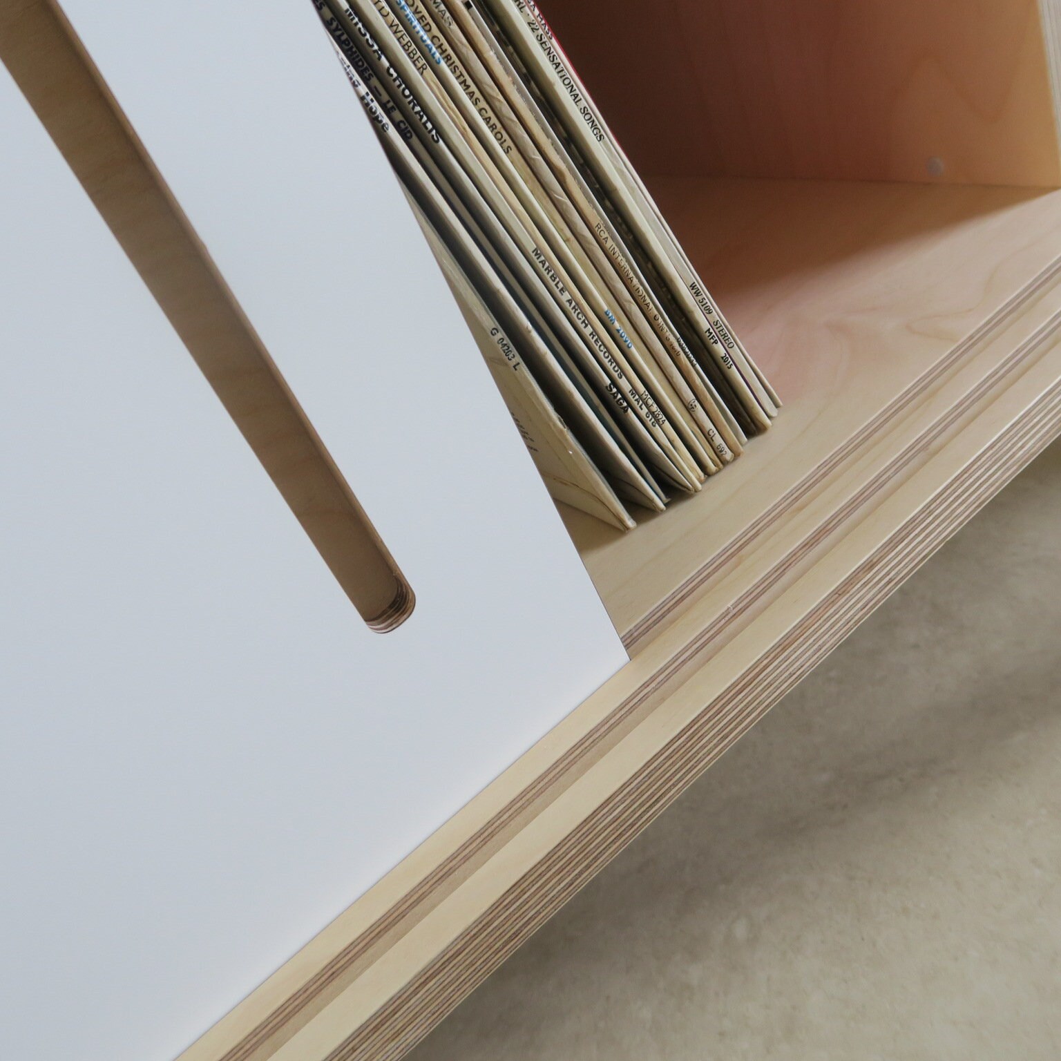 Plywood Record Bespoke Plywood Furniture Scandi Etsy UK