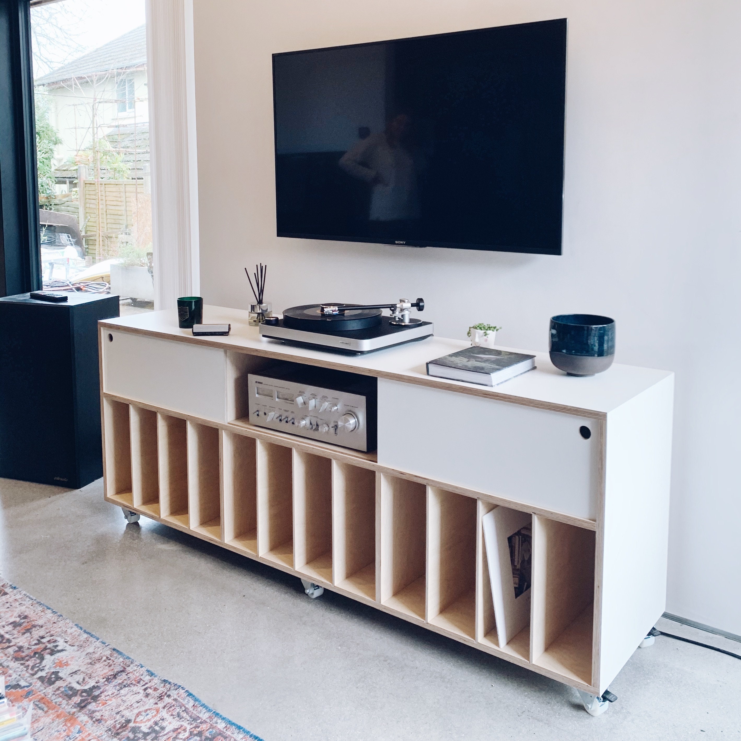 Plywood Record Bespoke Plywood Furniture Scandi Etsy UK