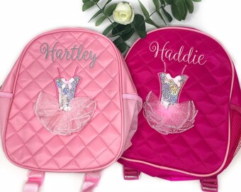 personalized dance bags for toddlers