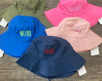 Children’s Bucket Hat, Hat for kids, Bucket Hat for kids, Monogrammed bucket hat, personalized bucket hat