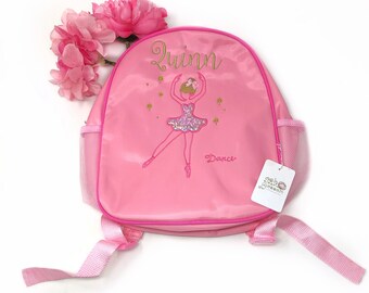 Zaino da danza con monogramma per piccola ballerina Italia
