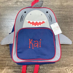 Monogrammed backpack, monogrammed kids backpack, kids backpack, school time, backpack for summer camp, school backpack for kids