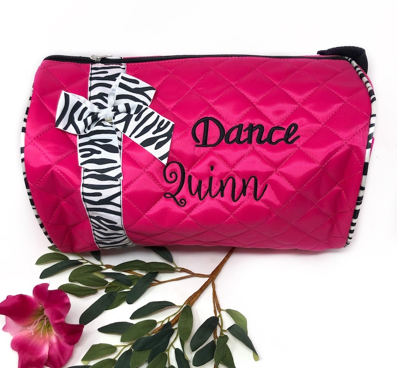 Dance Duffle Bag/ Girls Monogrammed Bag Etsy