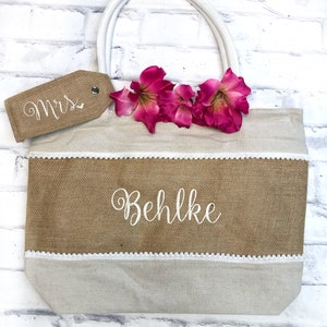 Bride Tote Bag | Bride Gift | Bridal Shower Gift for Bride | Wedding gift for bride | Groom to Bride Gift wedding Day | Bride to be gift