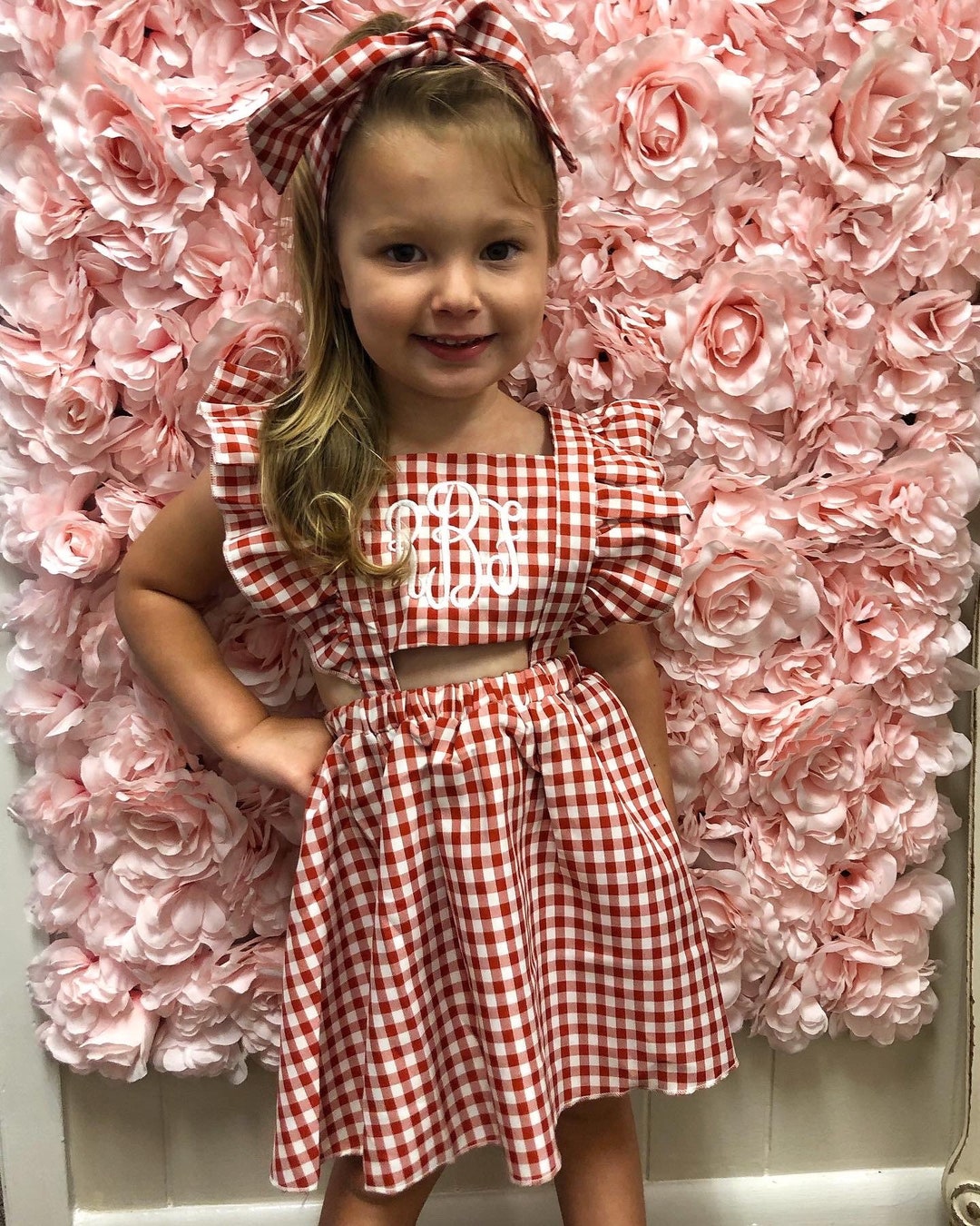 CARAMEL GINGER BABY DRESS