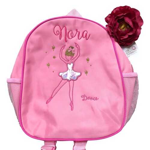 Monogrammed Little Ballerina Dance Backpack - Etsy