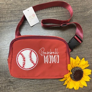 Belt Bag, Monogrammed Belt Bag, personalized Belt bag, womens belt bag, girls belt bag, baseball mom