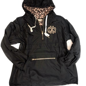 Custom pullover rain best sale jackets