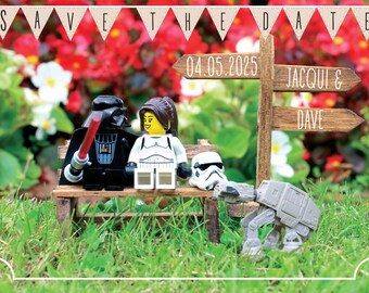 Star Wars Inspired Summers Day Save the Date