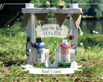 Save the Date ispirato a Star Wars.