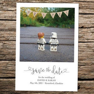 Star Wars Inspired Save the Date **UPDATED**