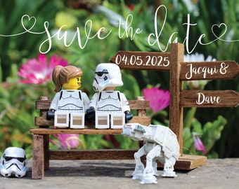 All new Star Wars Inspired Summers Day Save the Date
