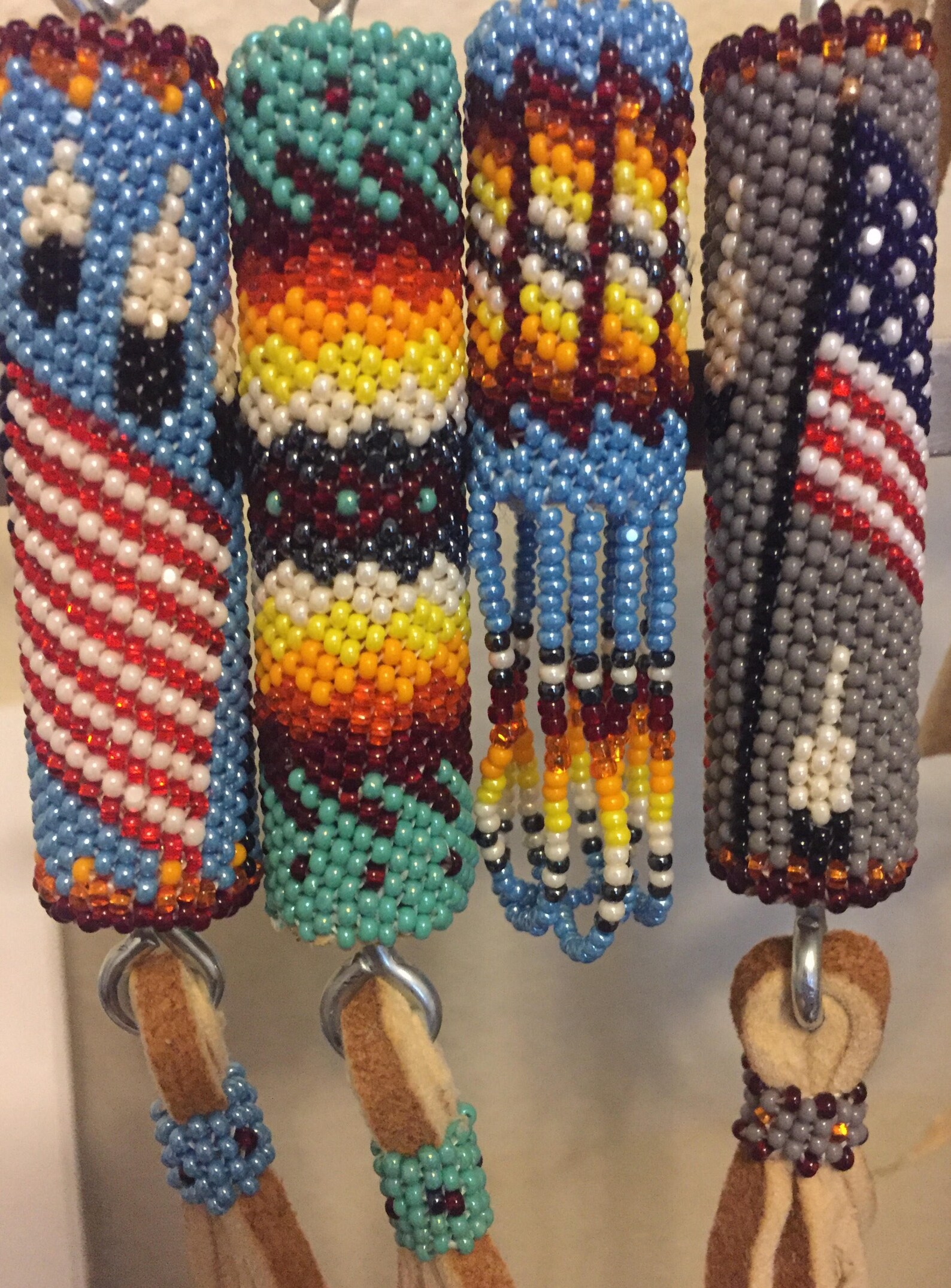 Peyote Stitch Keychains Etsy