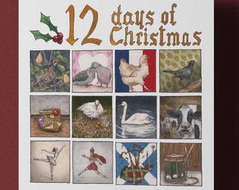 Twelve days of Christmas – Christmas Card