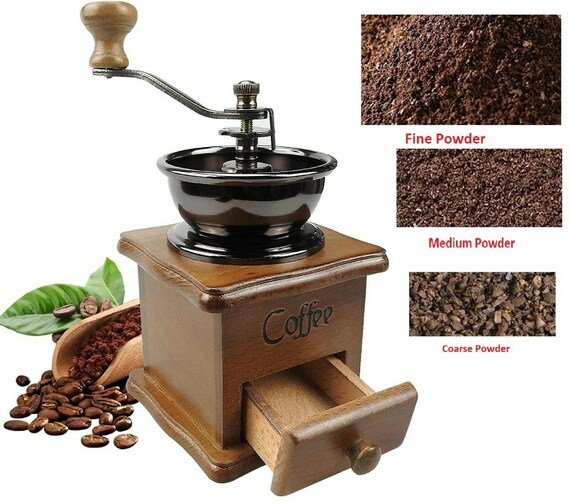 Koffie Handmatig gereguleerd Keramische Kern hout België