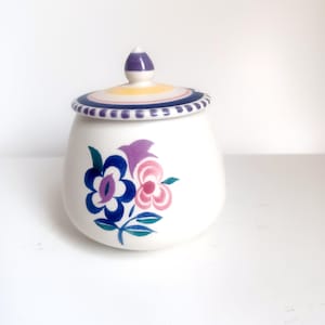 Poole Pottery vintage jam  or honey pot