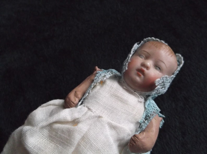 Vintage Bisque Baby Doll With Articulated Limbs Etsy UK