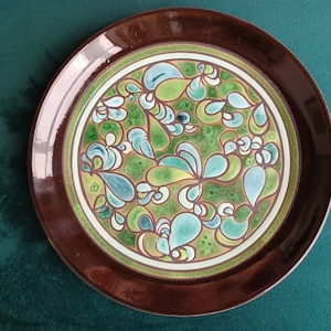 Poole Pottery seltene ionische Platte J F Wills
