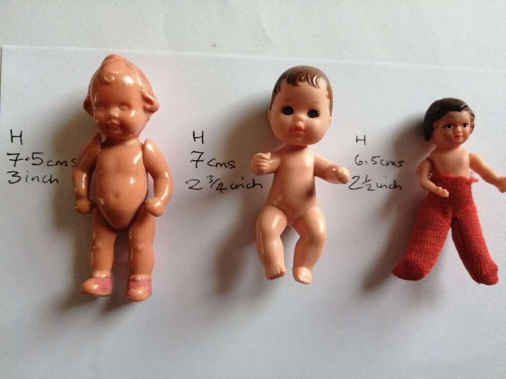 Vintage Tiny Dolls From Etsy