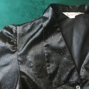 Satin Evening Jacket Etsy
