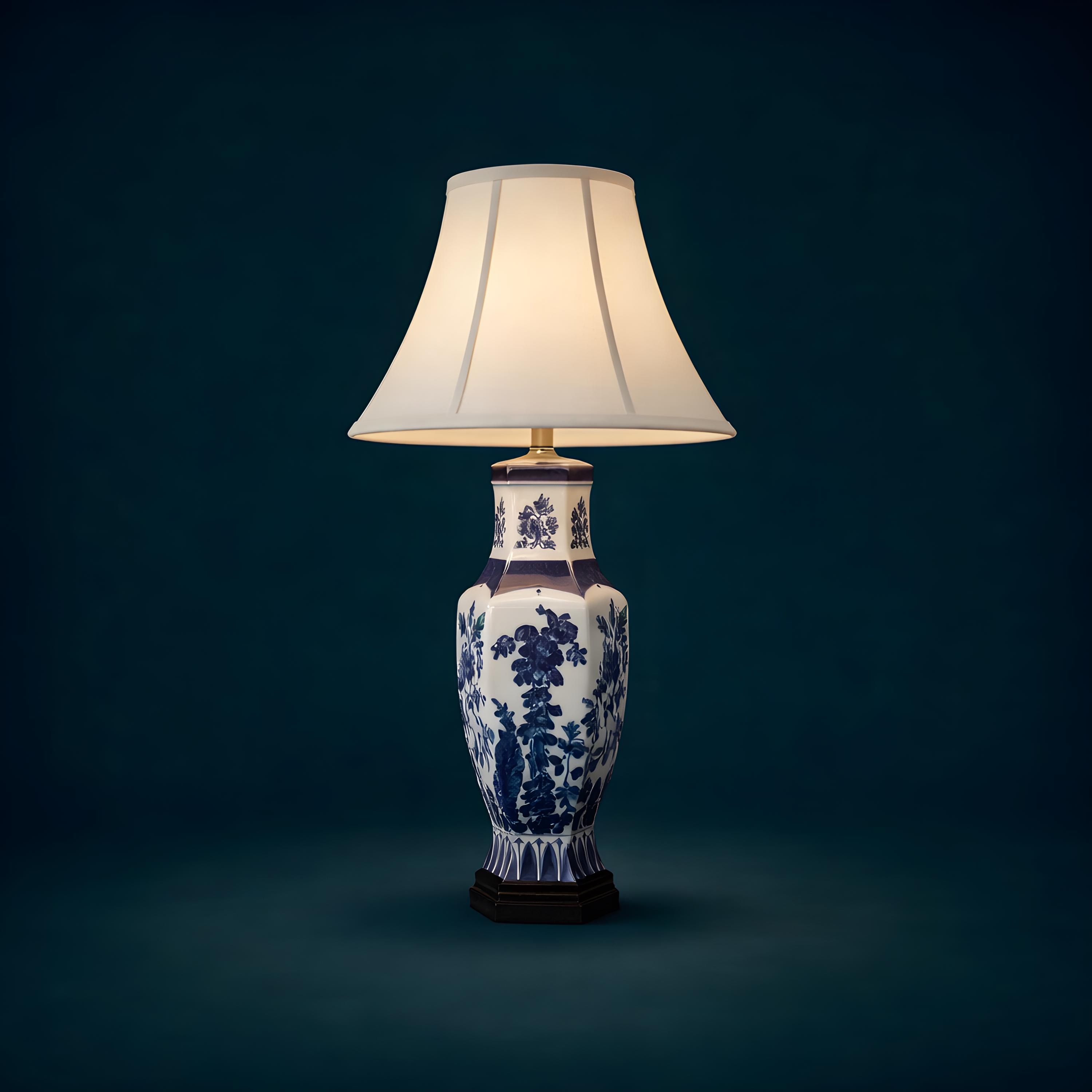 Vintage Antique Oriental Porcelain Lamps - Etsy