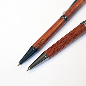 Handmade Wooden Pen Cedar wood Wooden packaging HandMade in Crete-Greece image 1