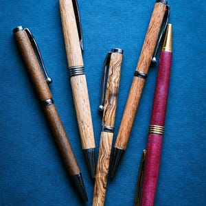 Handmade Wooden Pen Cedar wood Wooden packaging HandMade in Crete-Greece image 3