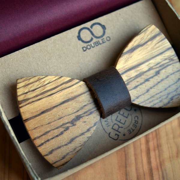 wooden bow tie etsy