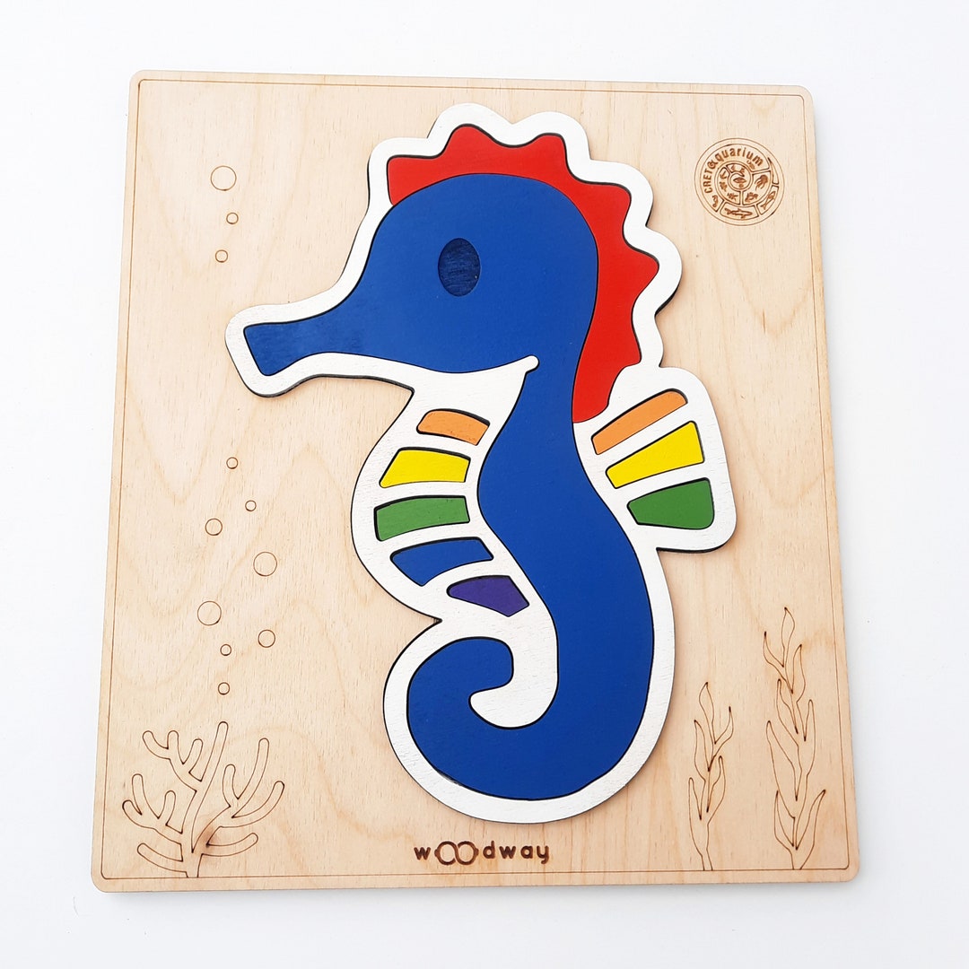 Hess 14603 Seahorses Yardstick Puzzle