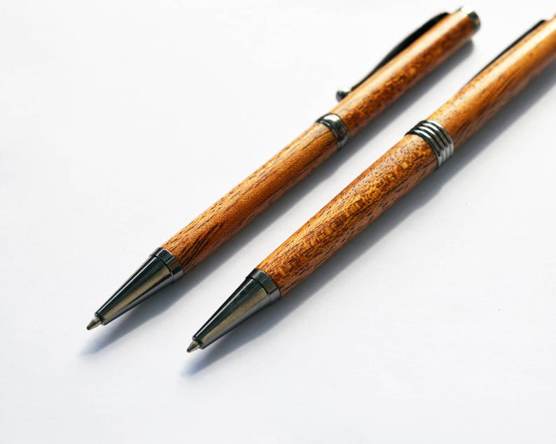 Handmade Wooden Pen Cedar wood Wooden packaging HandMade in Crete-Greece image 5