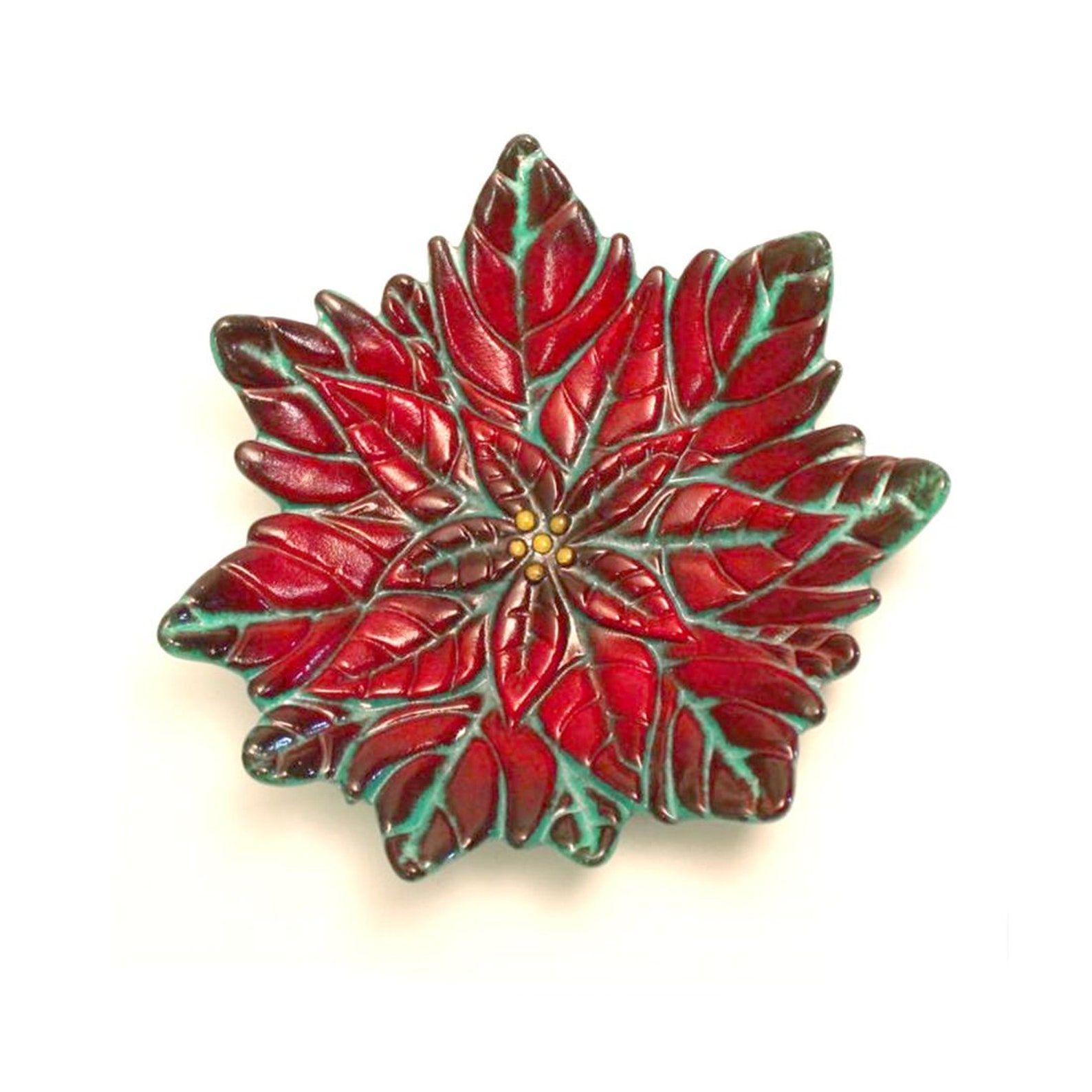 Fusing Mold Poinsettia Casting Mold Fused Glass Supplies Etsy
