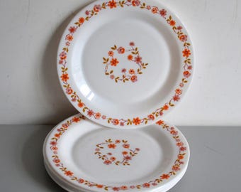 arcopal アルコパル フランス製 スーププレート 皿 6枚セット ARCOPAL 6 スーププレート ピンク ローズ コレクション