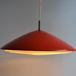 Ceiling pendant light by Preben Fabricius & Jørgen Kastholm for Nordisk Solar, vintage Danish design 1960s