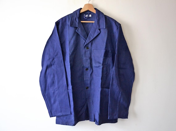 ジャケット・アウター 50s 60s Unknown French Work Jacket Vintage French Work Jacket 60s, Foreman's Jacket With Martingale