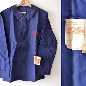 Indigo Work Jacket French - Etsy