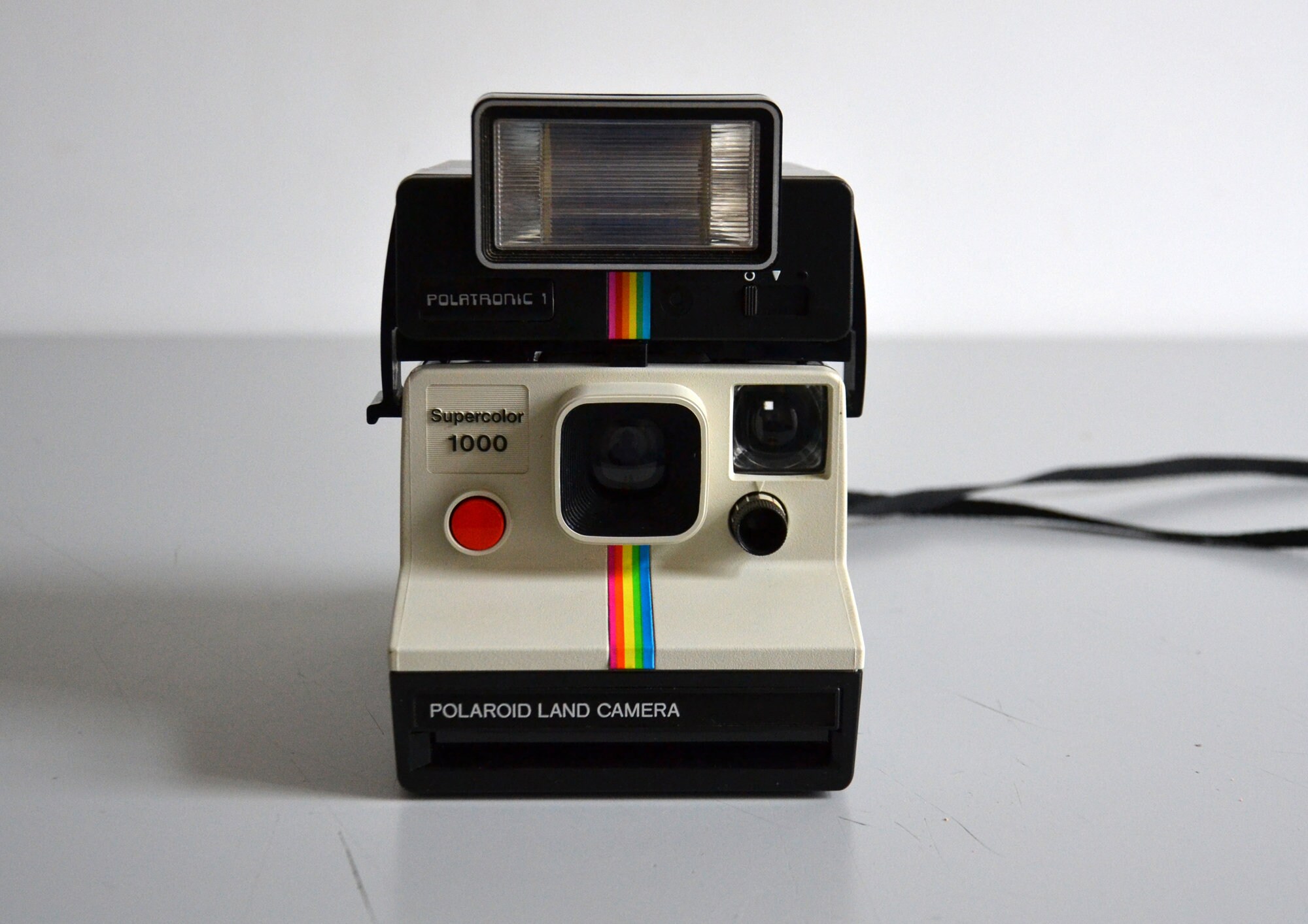 flash polaroid 1000