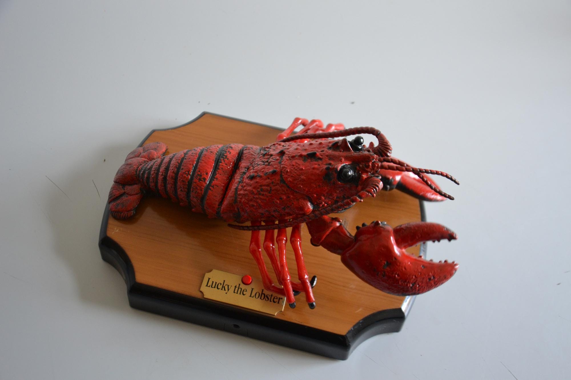 Poisson Chantant Lucky The Lobster Vintage 1999 - Activé Par Le Mouvement, Testé Et Fonctionnel