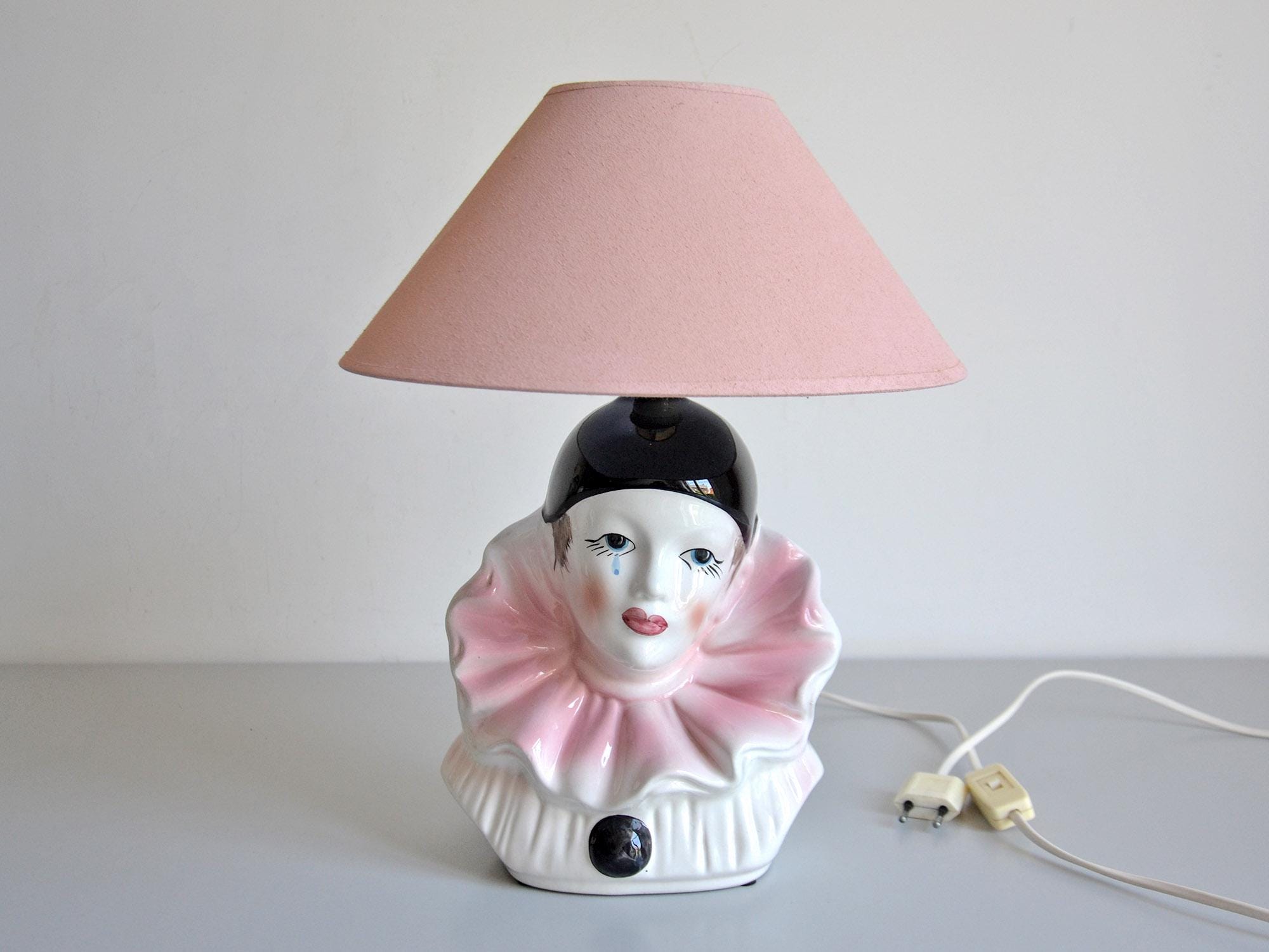 レトロ調　ピエロスタンドライト Pierrot lamp - Etsy 日本