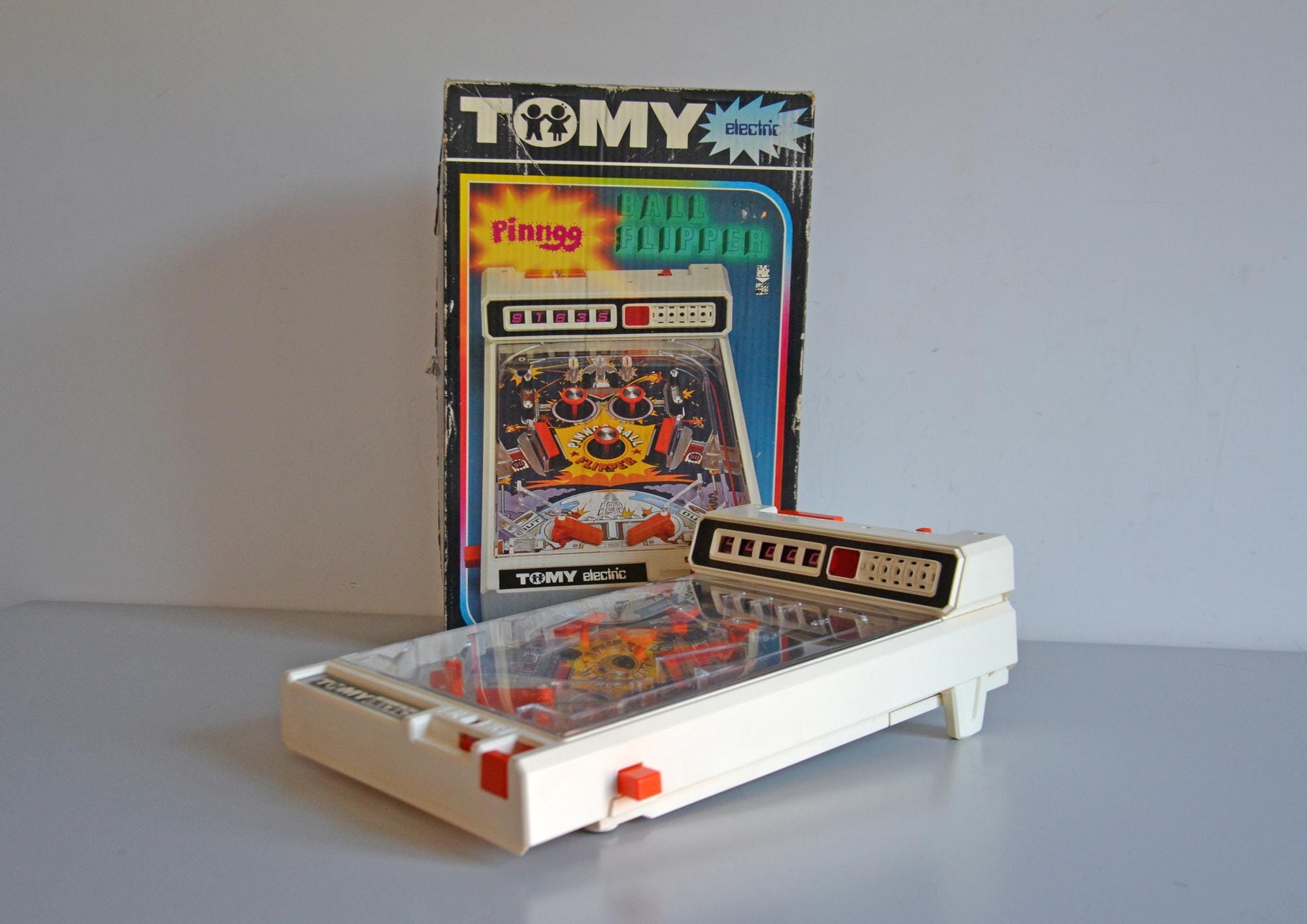 Vintage Tomy ATOMIC Pinball PINGG BALL Table Flipper - Etsy