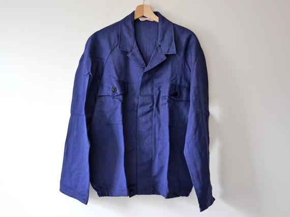 Vintage French Work Jacket NOVACOST, Cyclist Jacket, Size L - Etsy