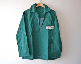 60s ワークジャケット Vintage French work jacket GEVACO PAGITEX 60s, Workwear size L