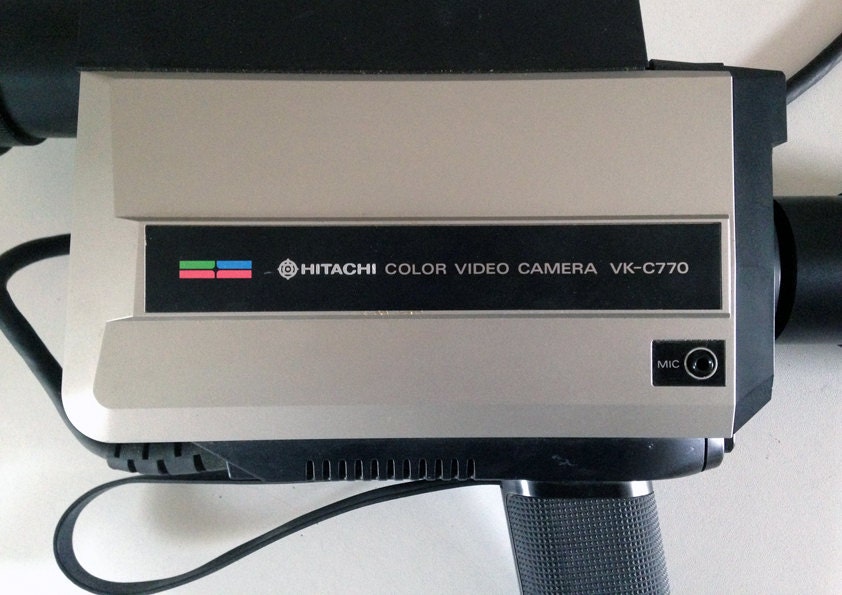 Japanese Vintage Camera HITACHI - Color Video Camera VK-C770