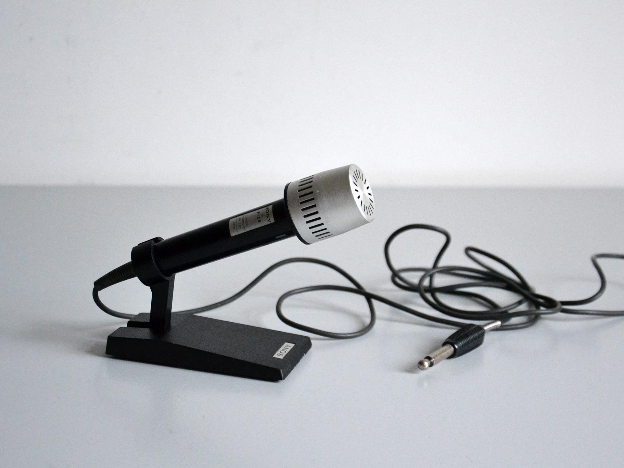 Vintage SONY F 26 MTL Microphone From the 1970s, Made in Japan