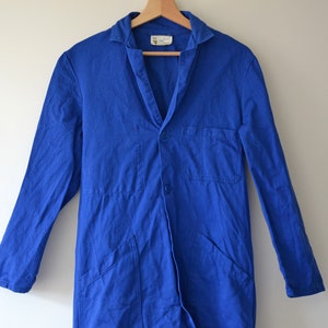 French Work shirt / Long Workers Clothing WorkWear Industrial Jacket / size M