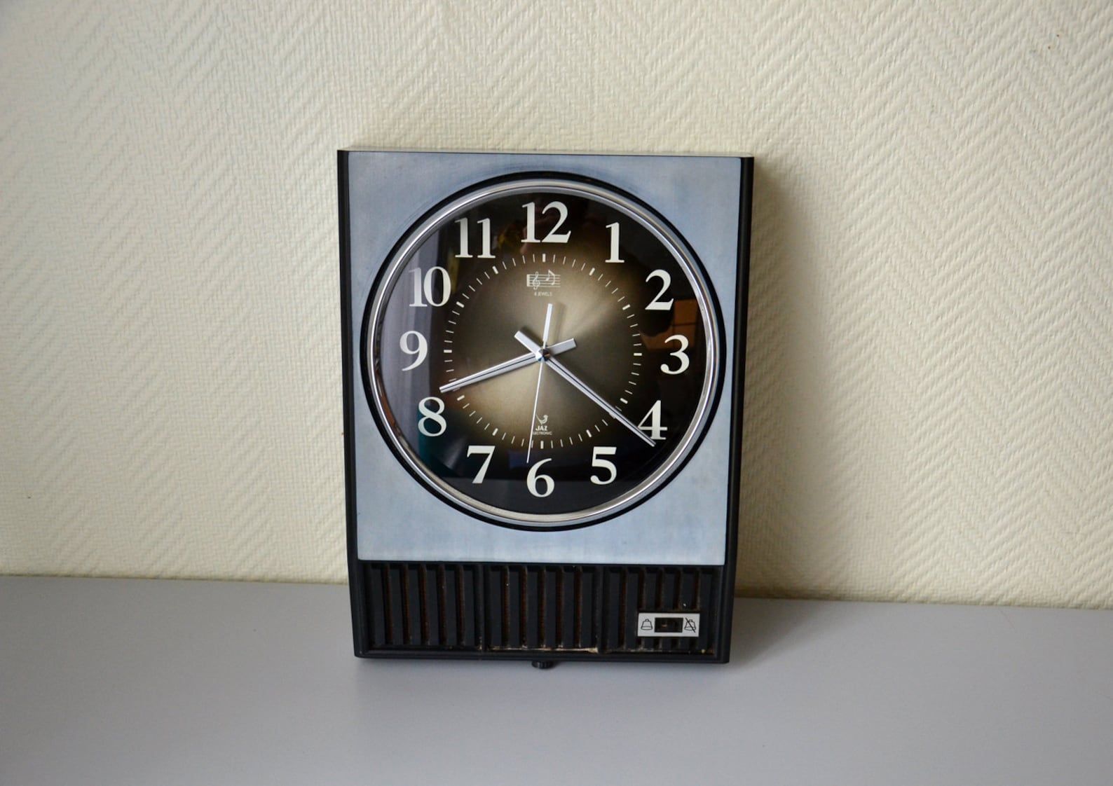Vintage wall clock Jaz electronic model SONNIC / striking Etsy