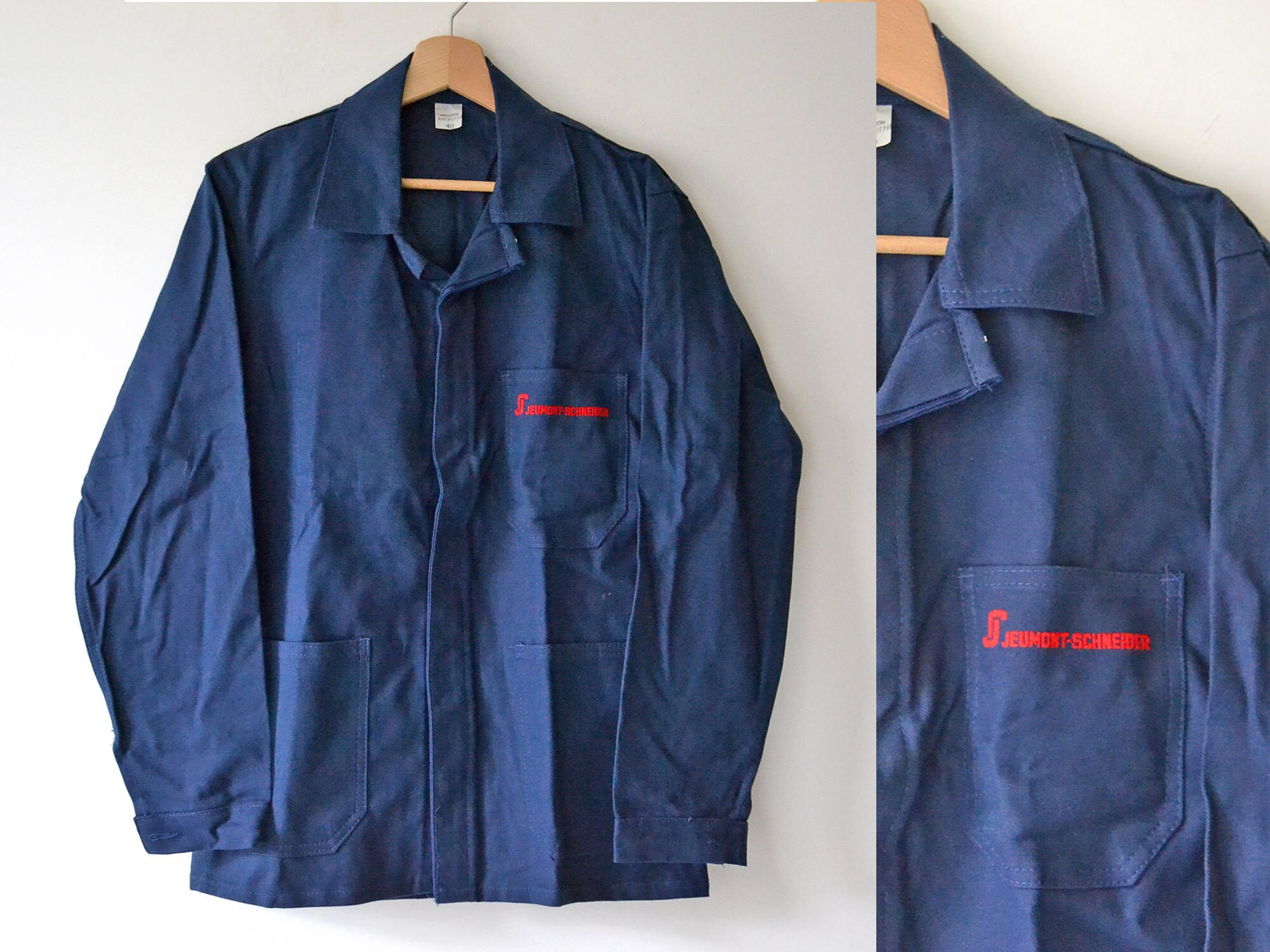 ジャケット・アウター 30s French Vintage Chambray Work Jacket 30s French Vintage Chambray Work Jacket